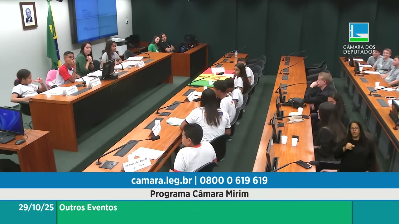 Vídeo do evento em 2:52:12