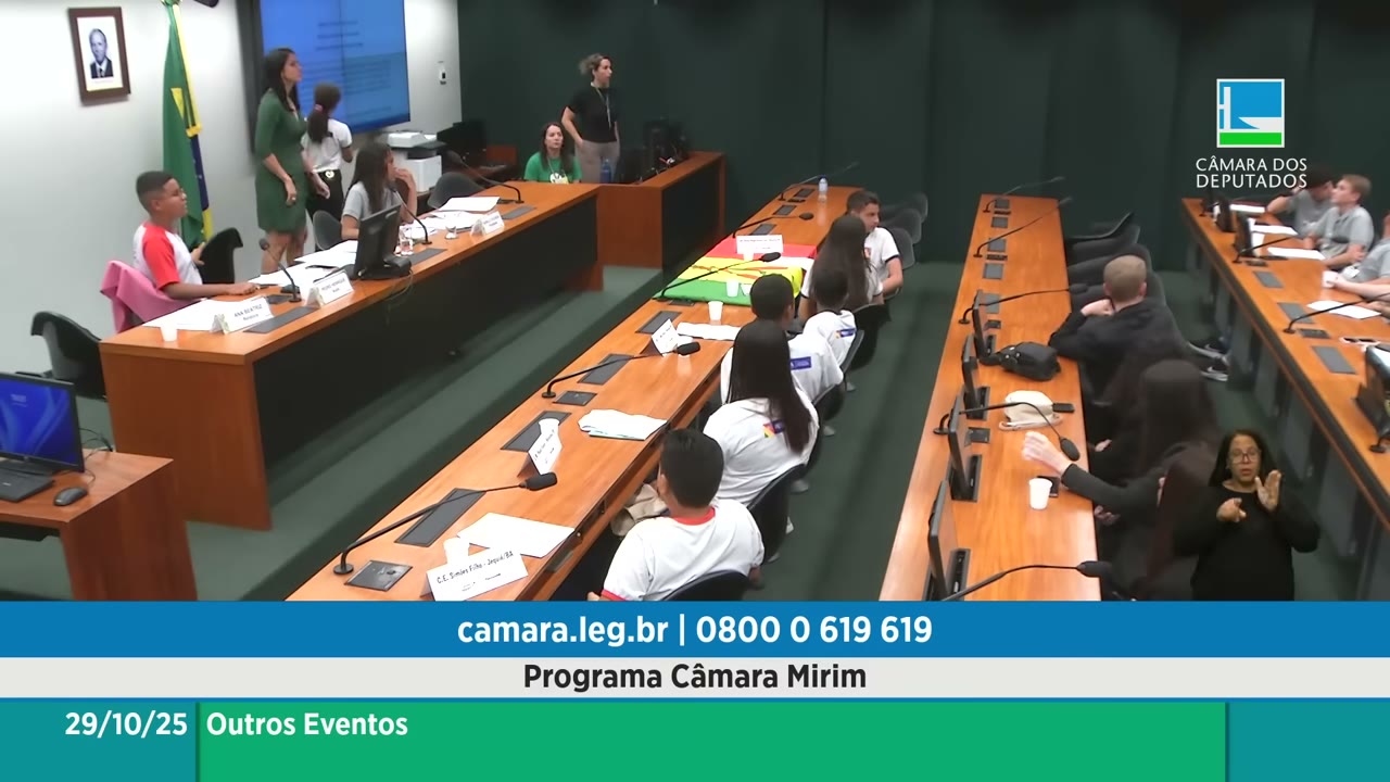 Vídeo do evento em 2:55:43