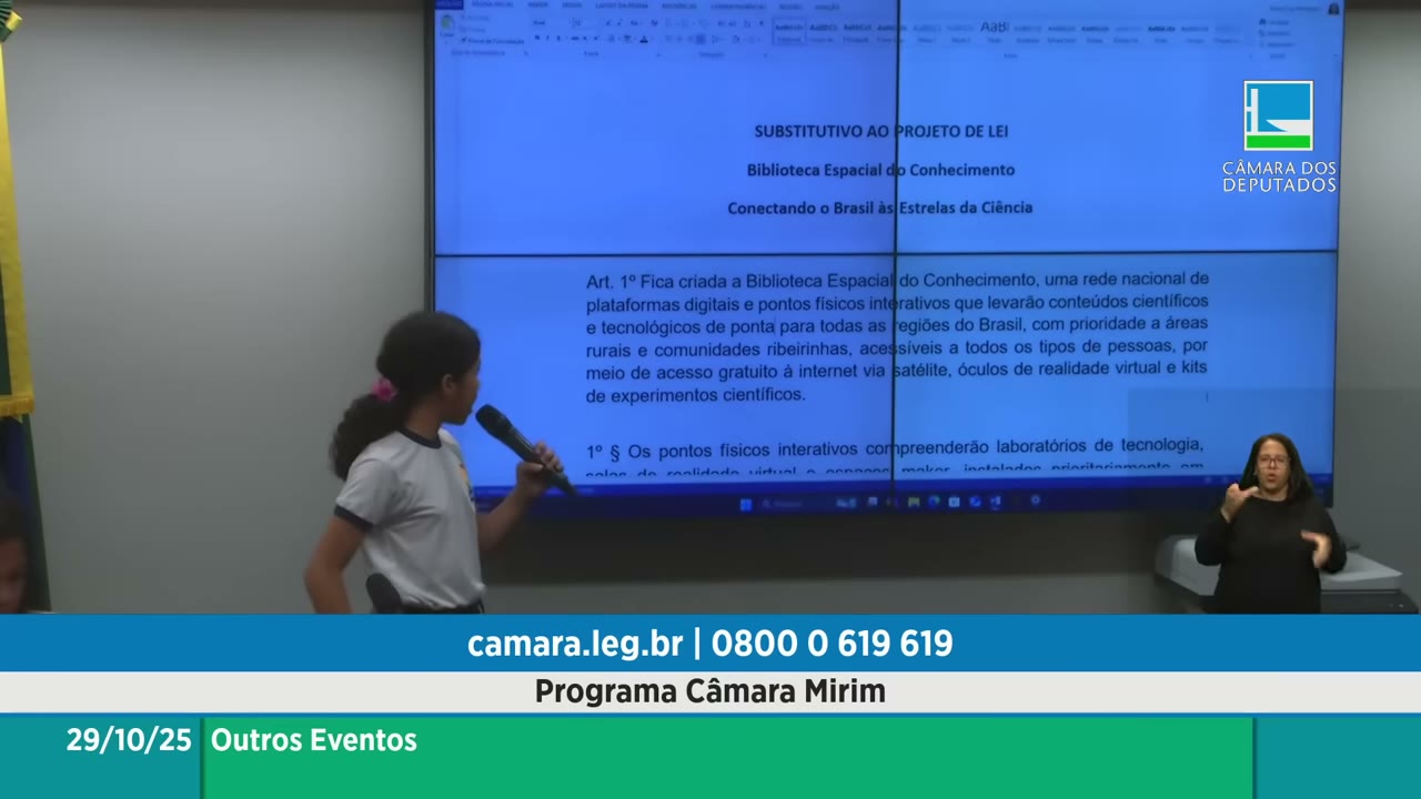 Vídeo do evento em 2:56:11