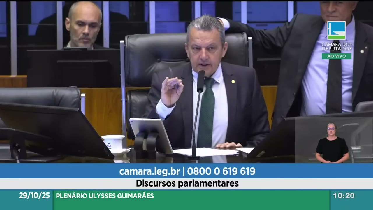 Vídeo do evento em 37:43