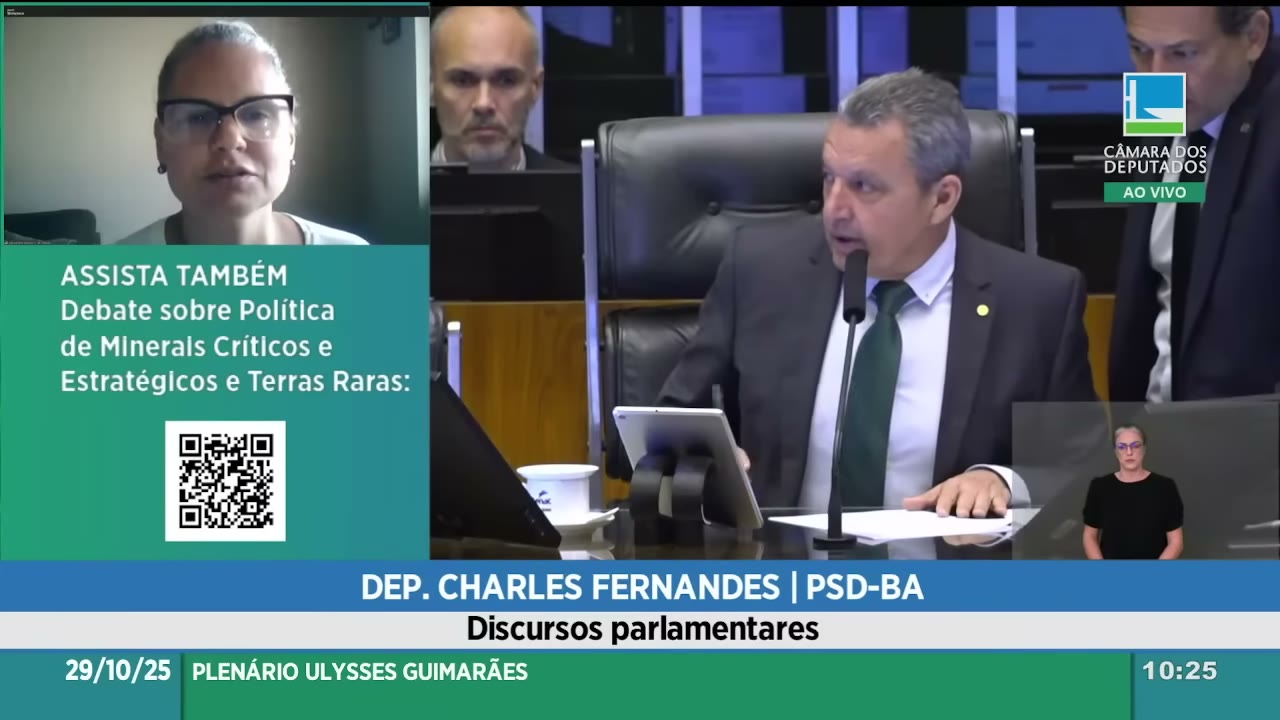 Vídeo do evento em 42:38
