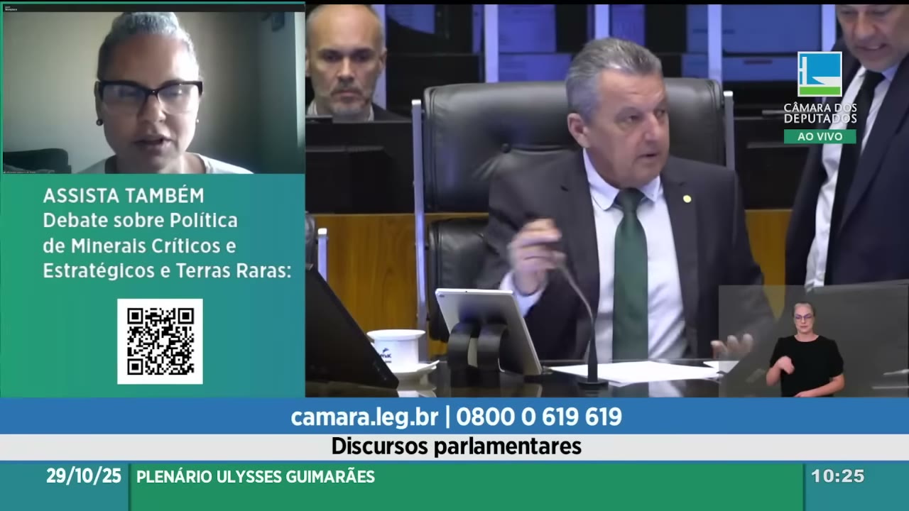 Vídeo do evento em 42:58