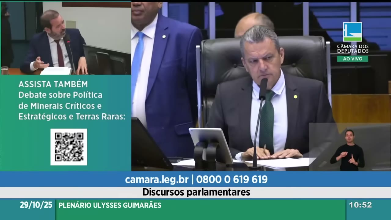 Vídeo do evento em 1:10:08