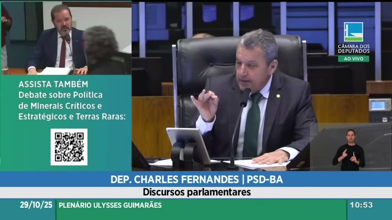 Vídeo do evento em 1:11:20