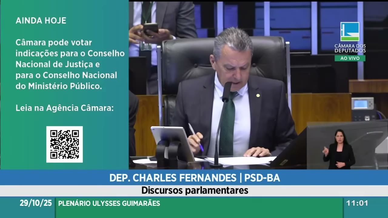 Vídeo do evento em 1:18:54