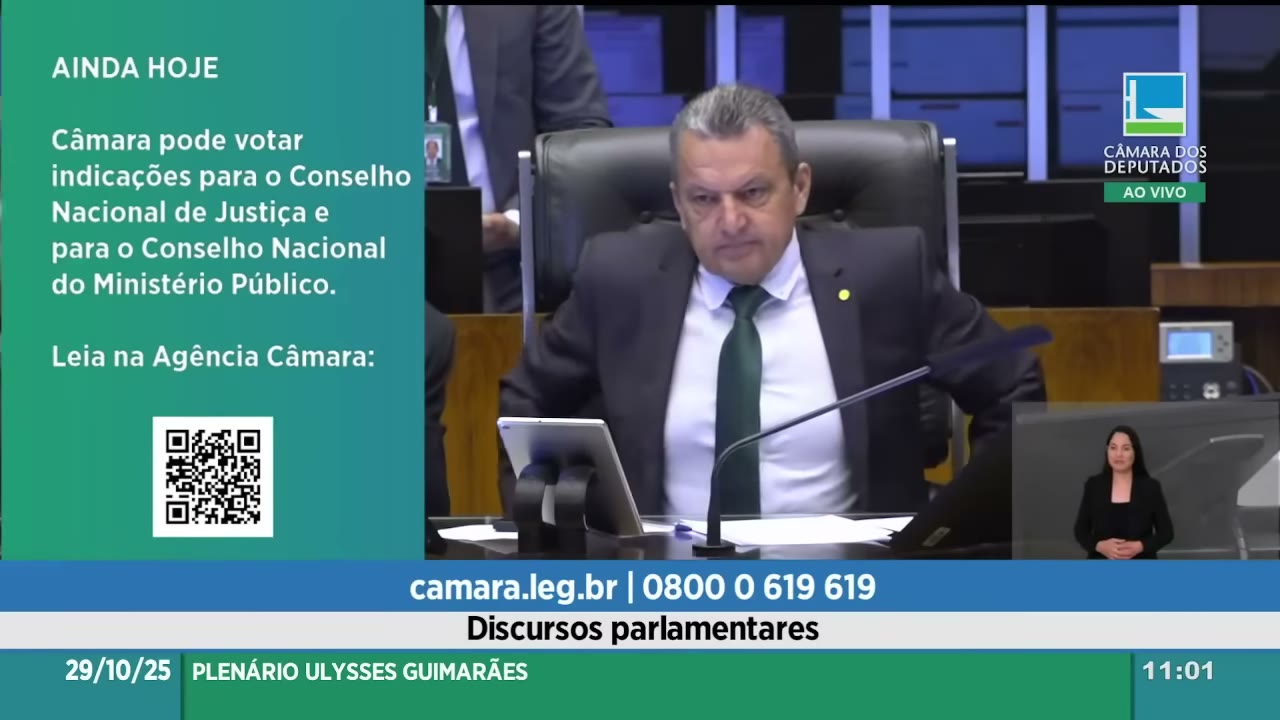 Vídeo do evento em 1:19:00
