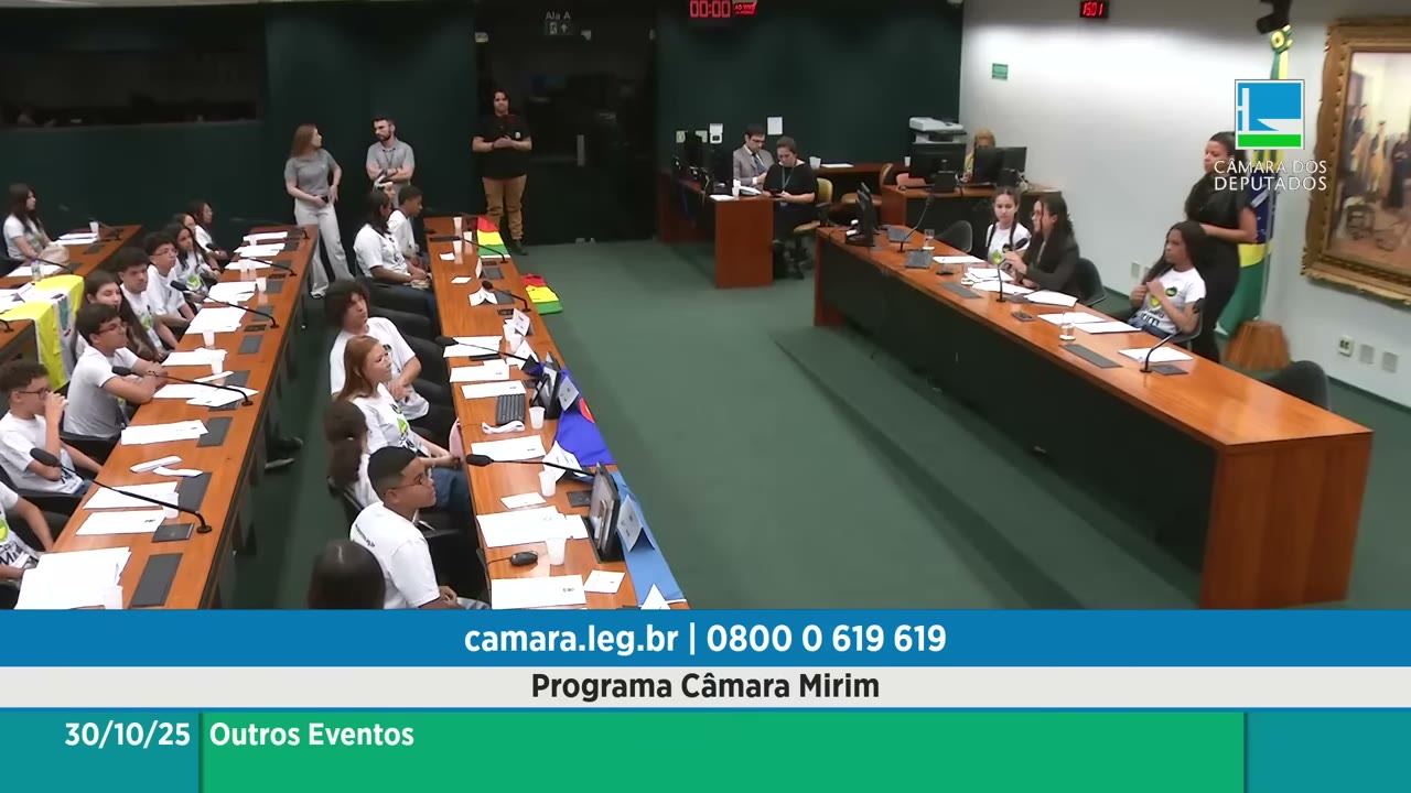 Vídeo do evento em 54:42