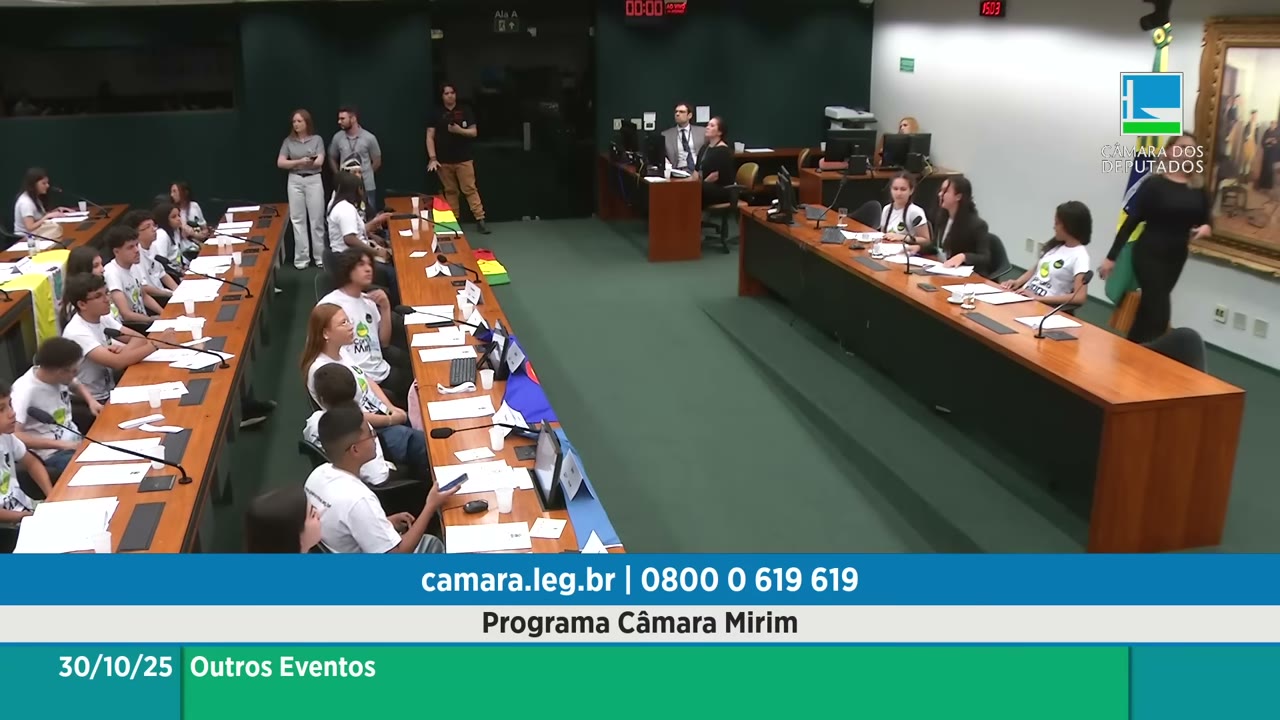 Vídeo do evento em 56:54