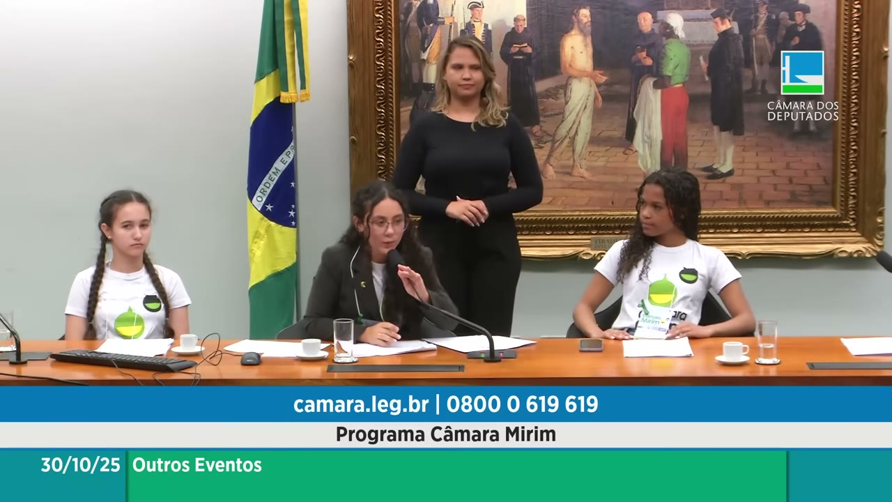 Vídeo do evento em 1:02:51