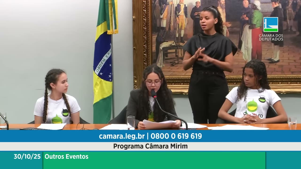 Vídeo do evento em 1:24:38