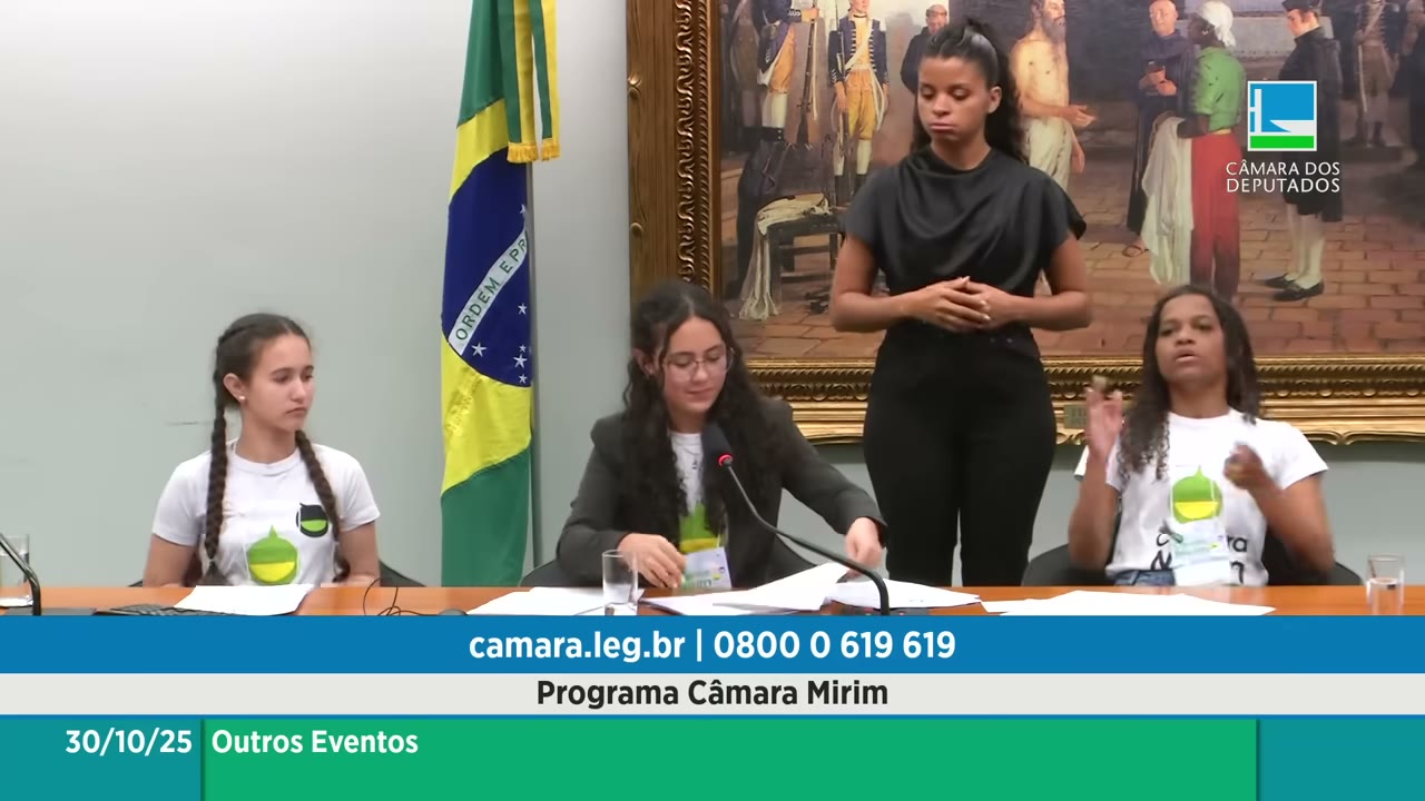 Vídeo do evento em 1:25:42
