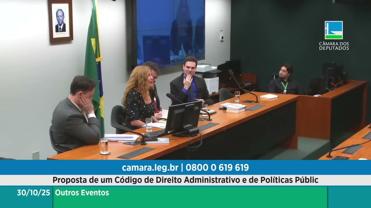 Vídeo do evento em 1:10:11