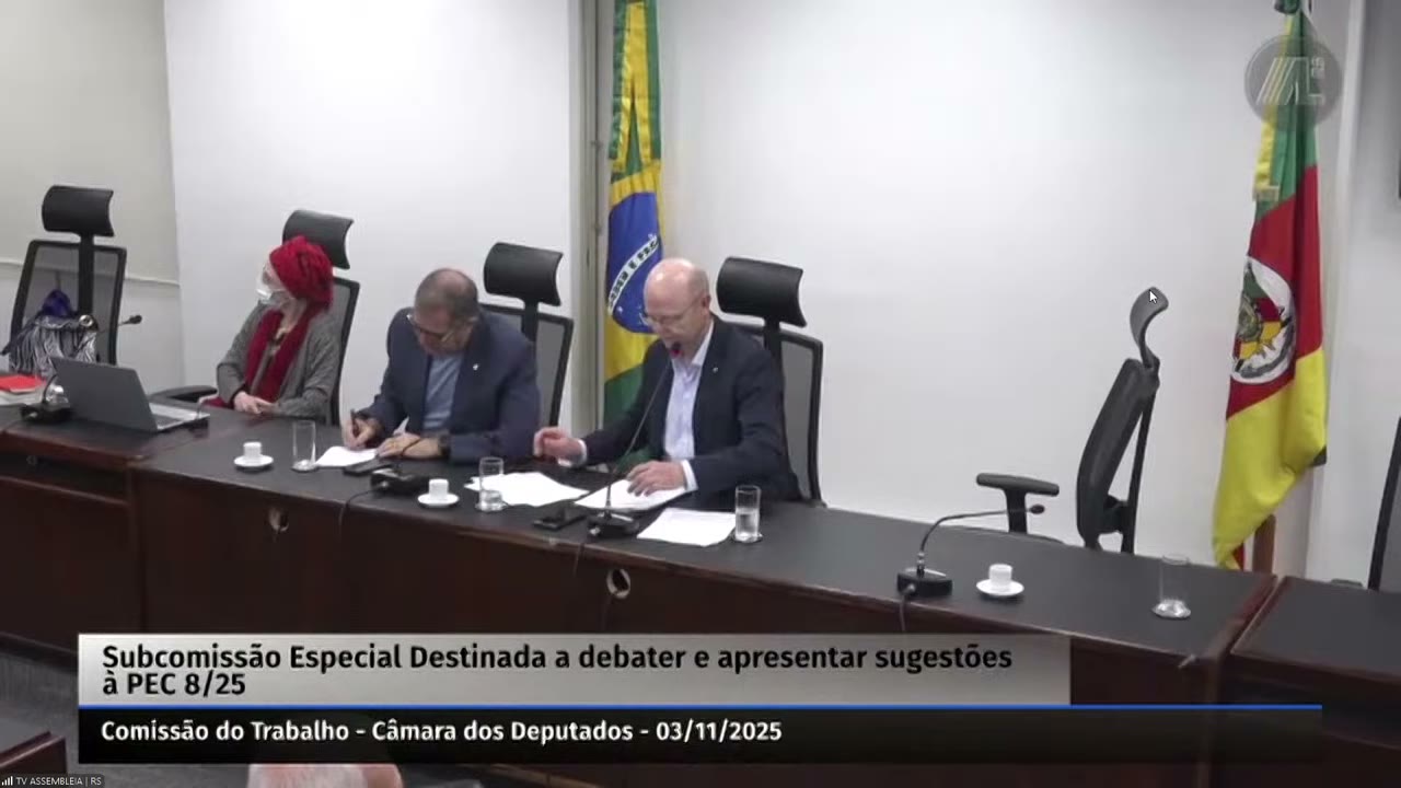 Vídeo do evento em 1:09:08