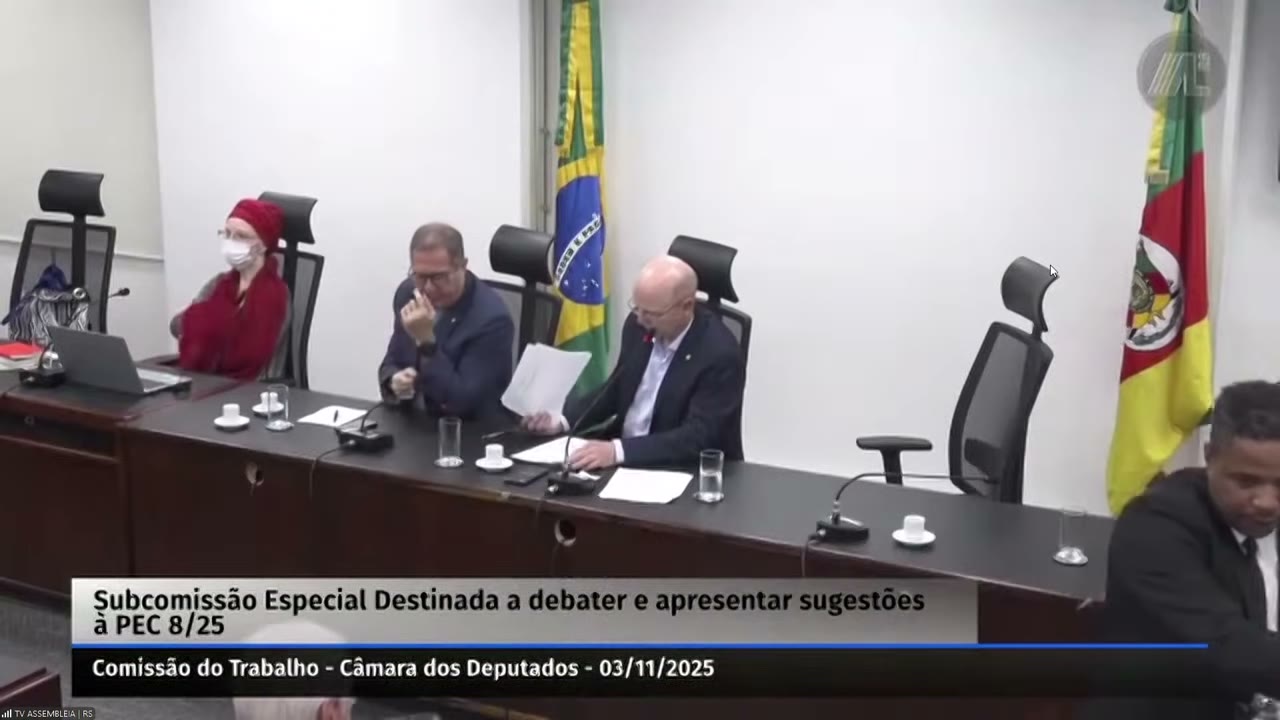 Vídeo do evento em 1:25:56