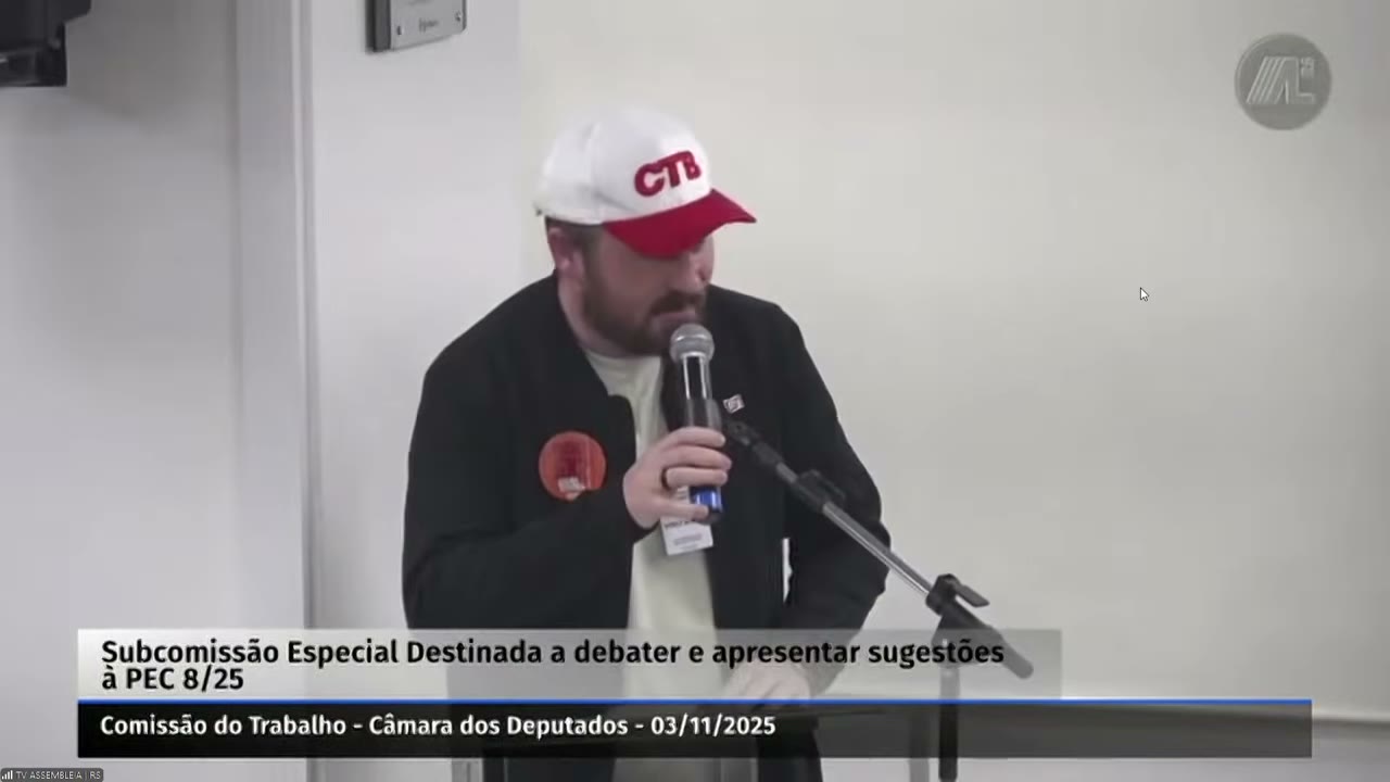 Vídeo do evento em 1:37:16