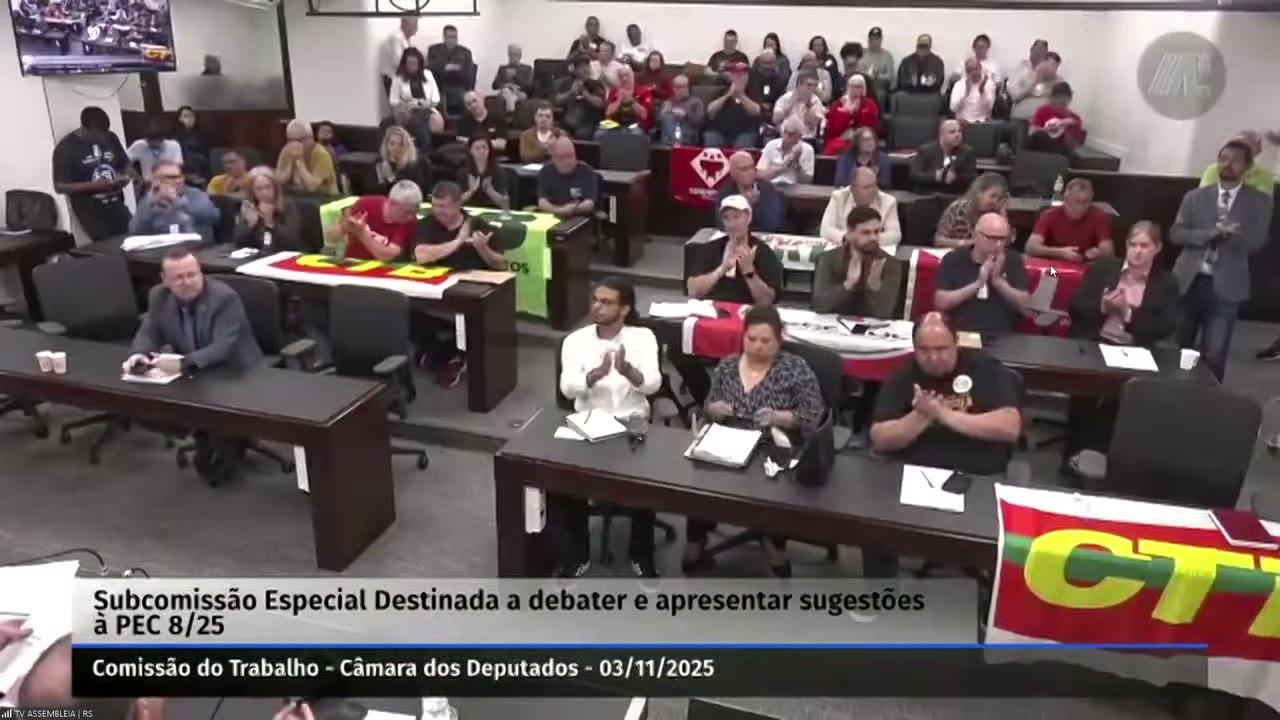 Vídeo do evento em 1:48:18