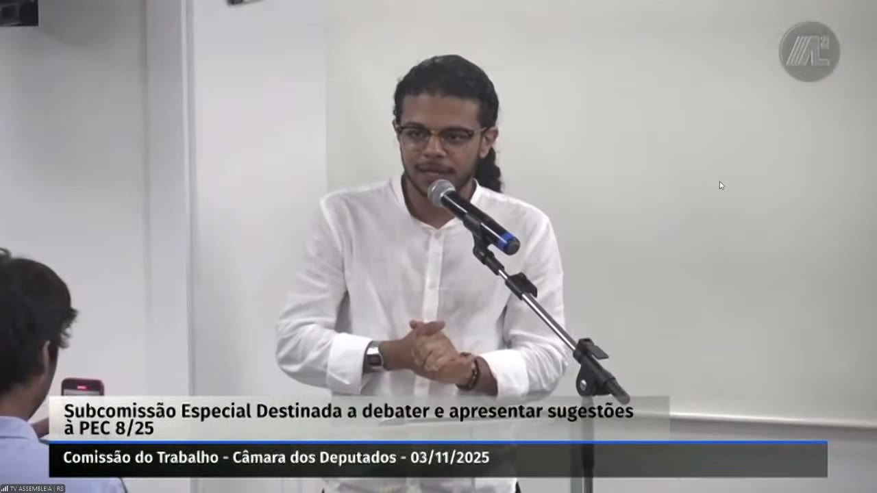 Vídeo do evento em 2:03:35