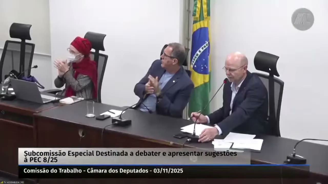 Vídeo do evento em 2:19:46