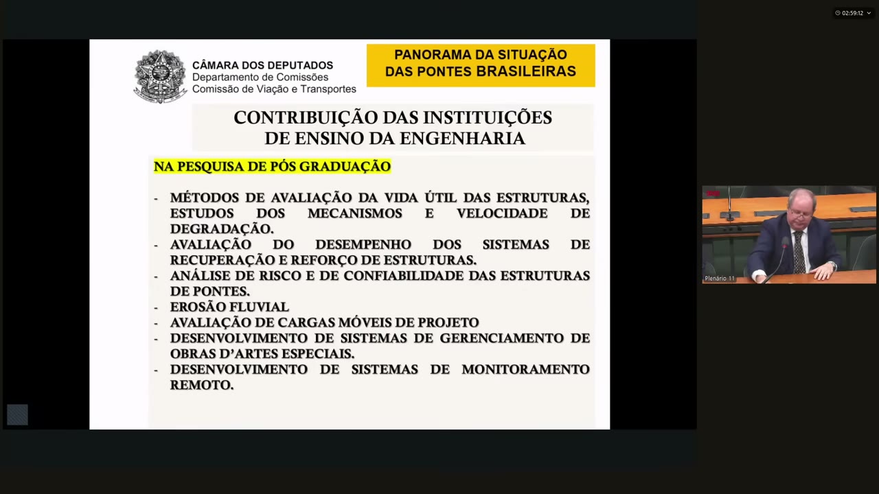 Vídeo do evento em 2:24:55