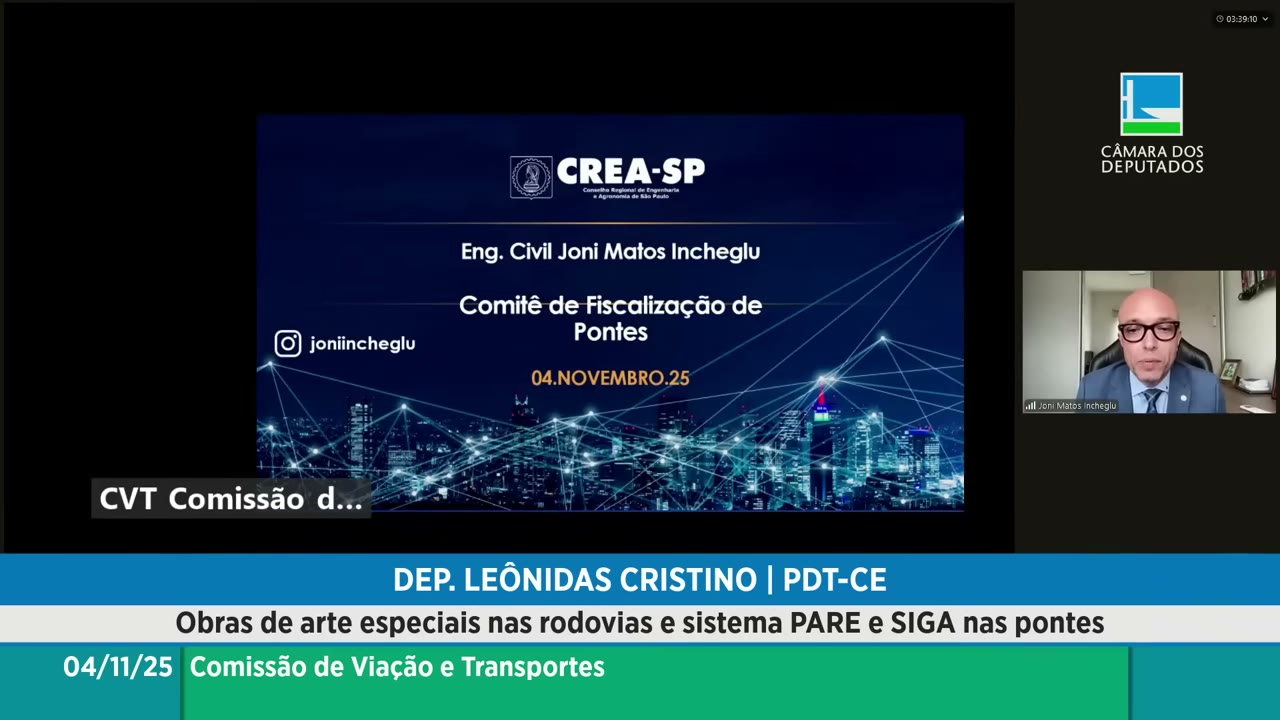 Vídeo do evento em 3:04:52