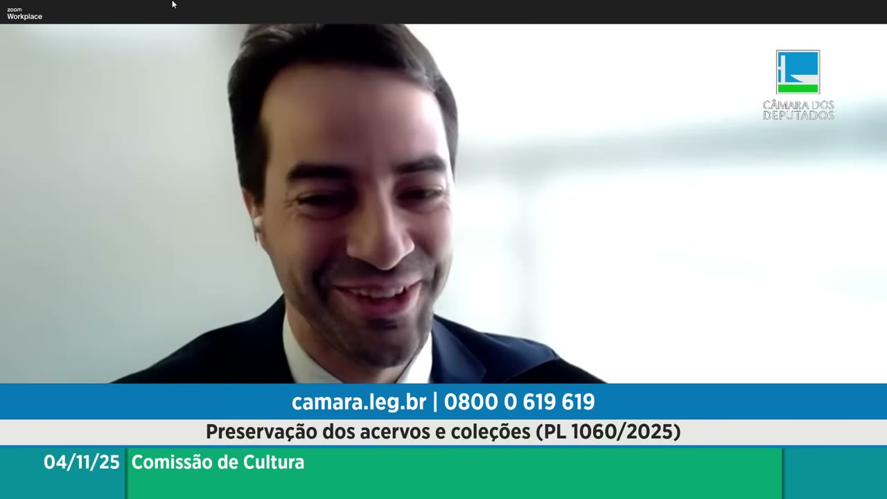 Vídeo do evento em 28:56