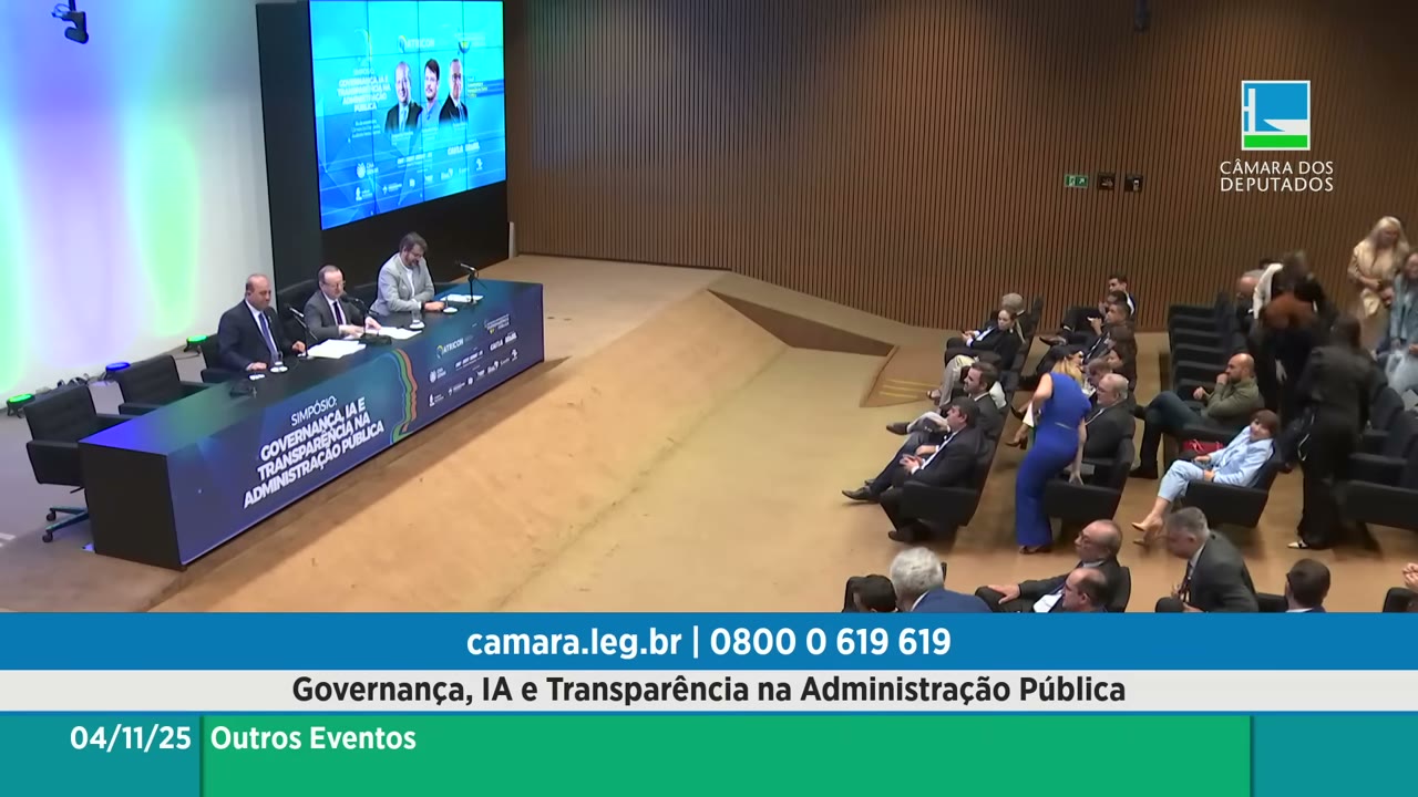 Vídeo do evento em 1:19:29