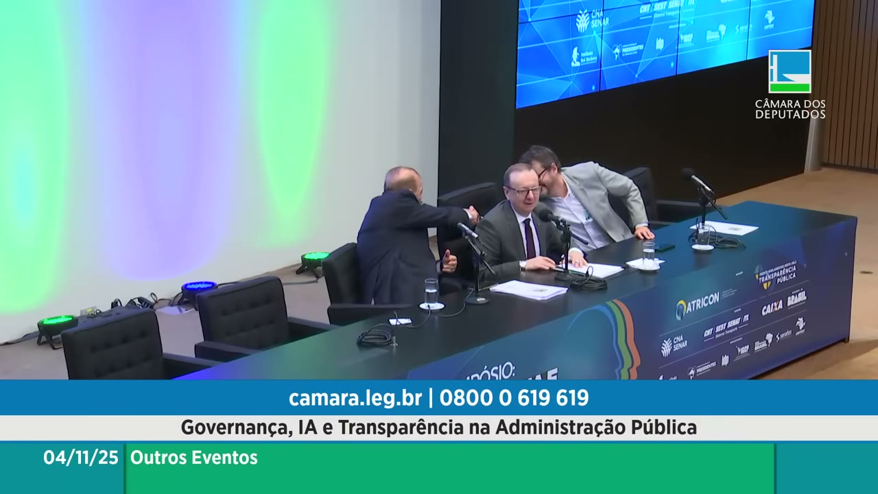Vídeo do evento em 1:36:13