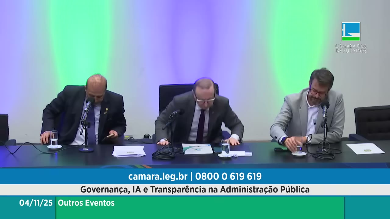 Vídeo do evento em 1:38:46