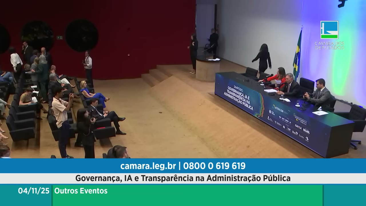 Vídeo do evento em 1:41:08