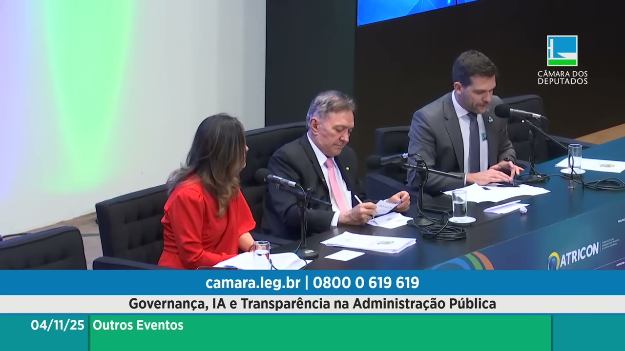 Vídeo do evento em 2:03:49
