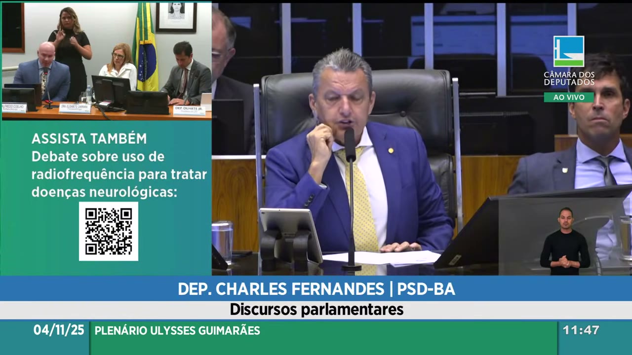 Vídeo do evento em 1:29:53