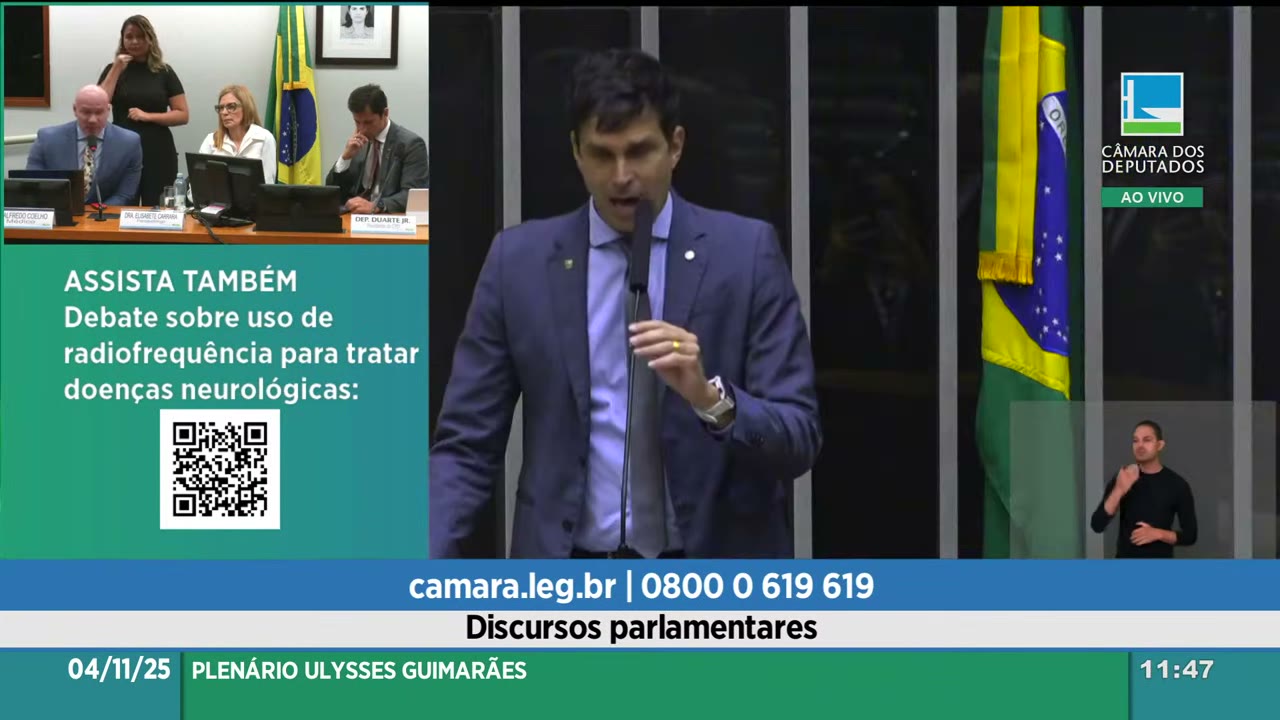 Vídeo do evento em 1:30:26