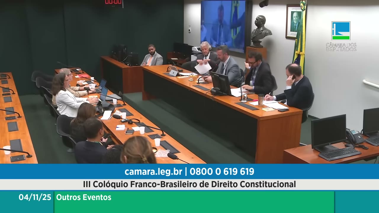 Vídeo do evento em 1:05:46
