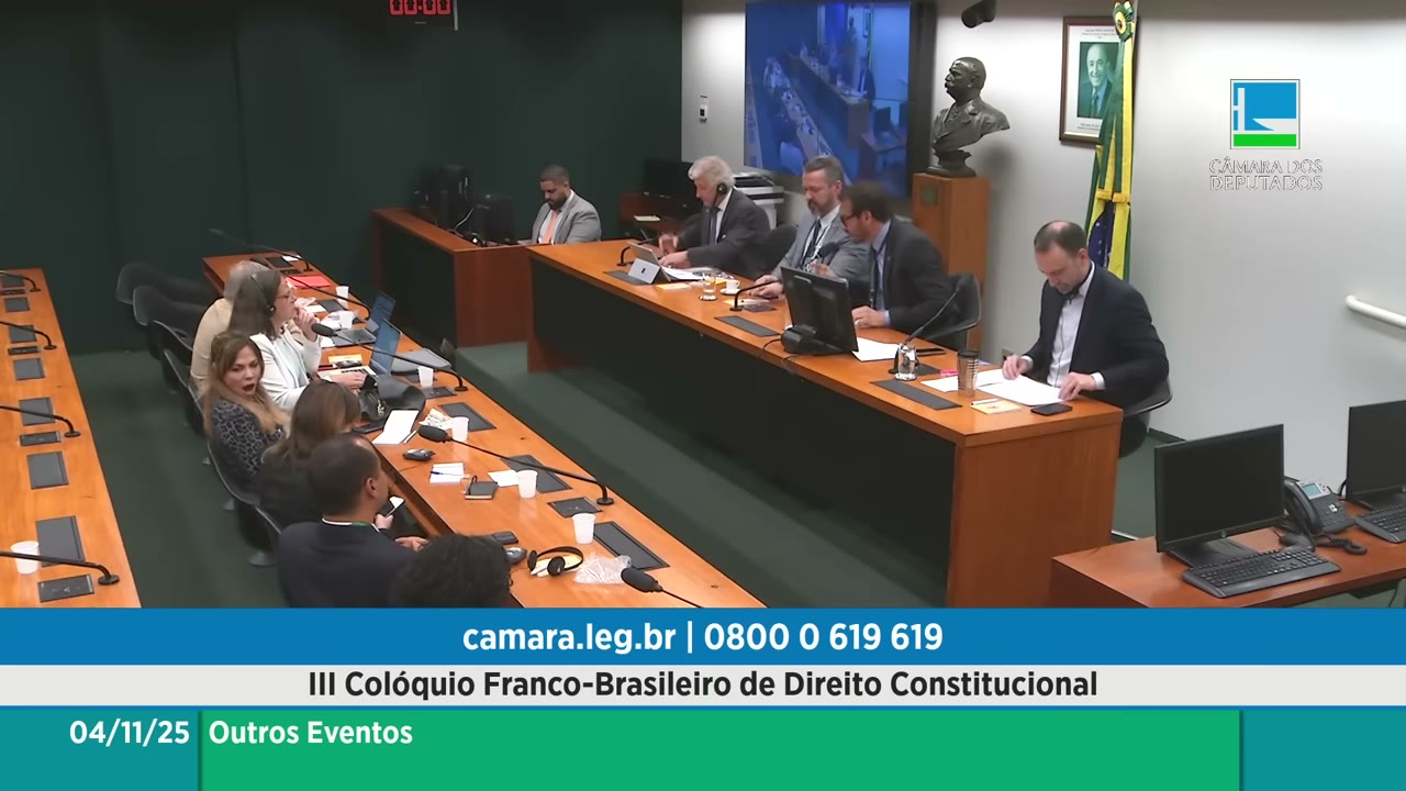 Vídeo do evento em 1:06:40