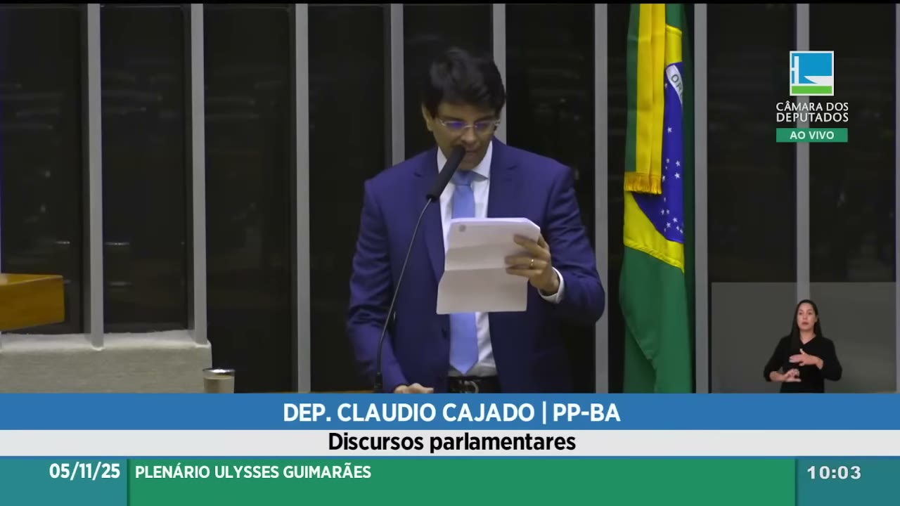 Vídeo do evento em 0:49