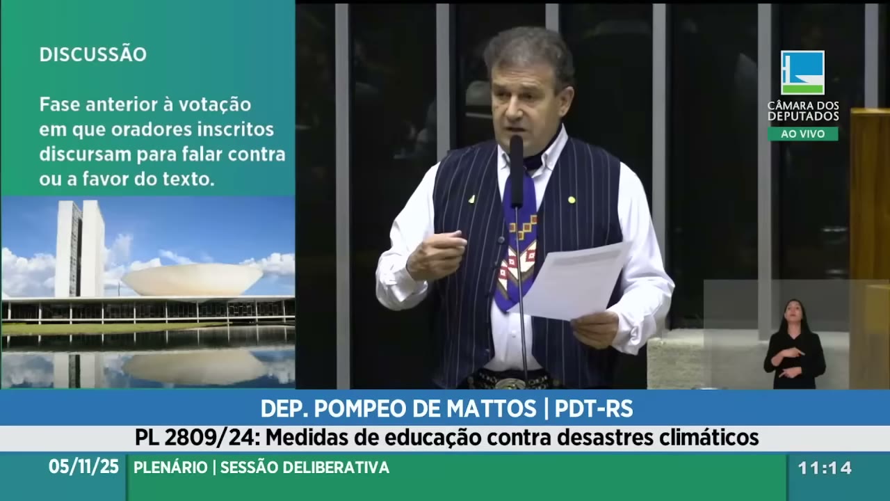 Vídeo do evento em 1:11:35