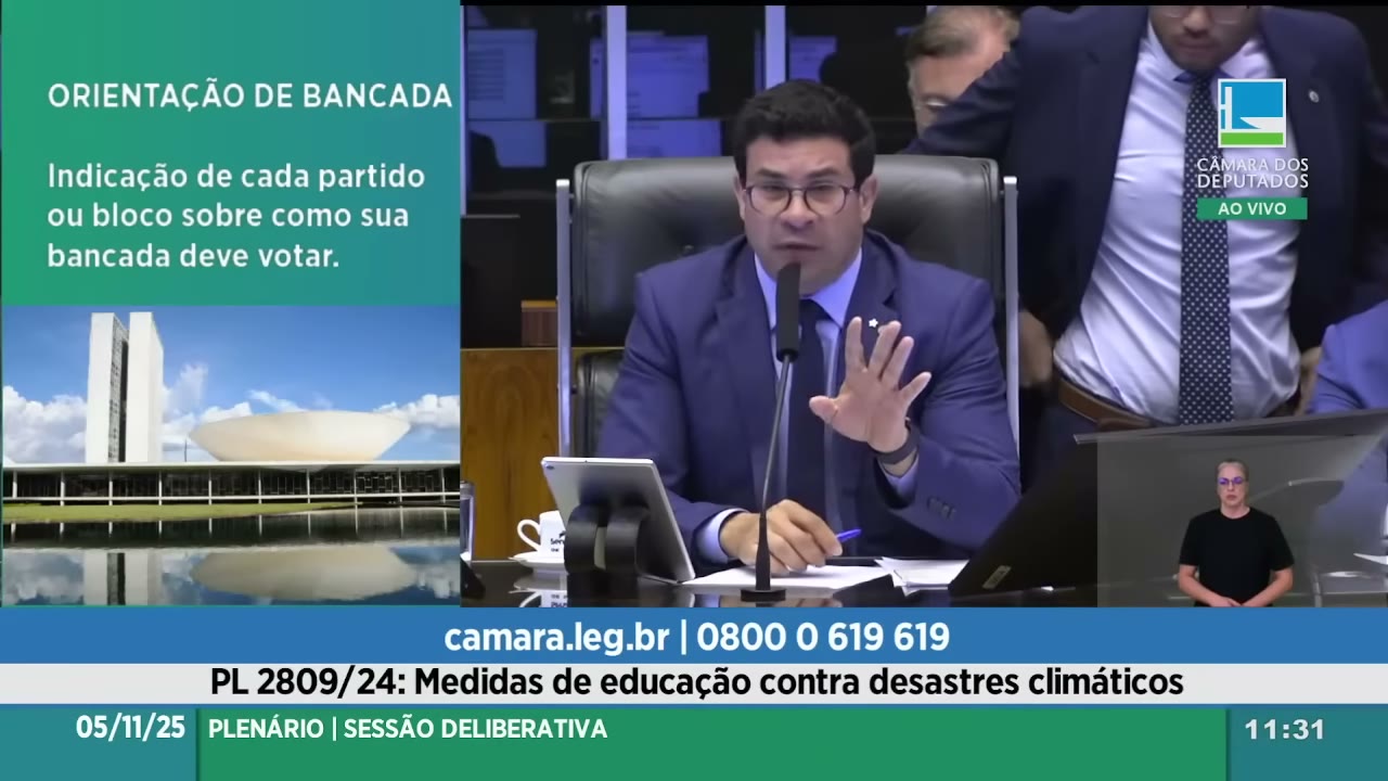 Vídeo do evento em 1:27:09