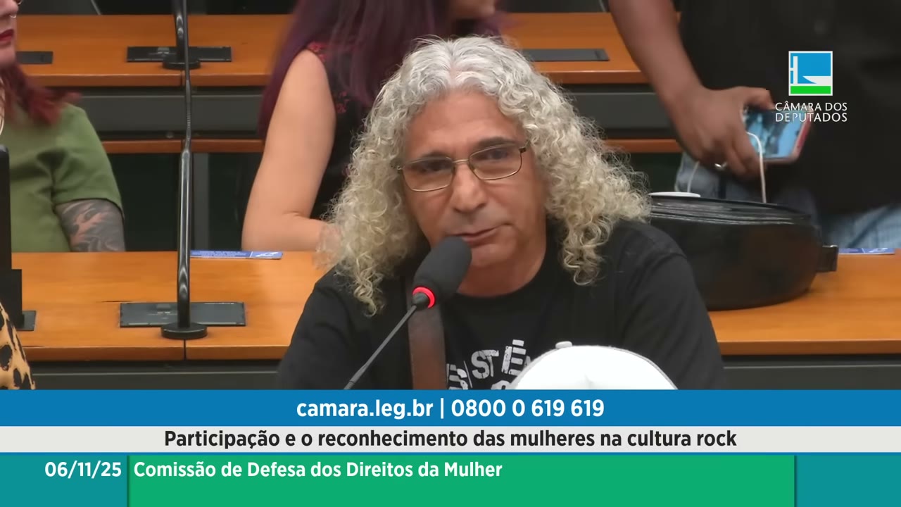Vídeo do evento em 1:43:25