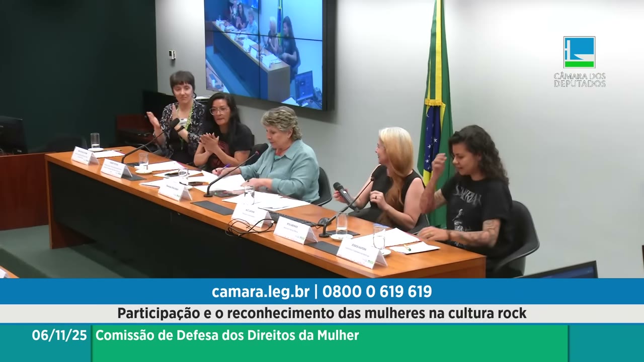 Vídeo do evento em 1:58:37