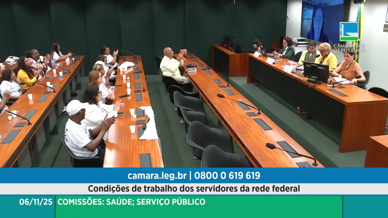Vídeo do evento em 1:21:00