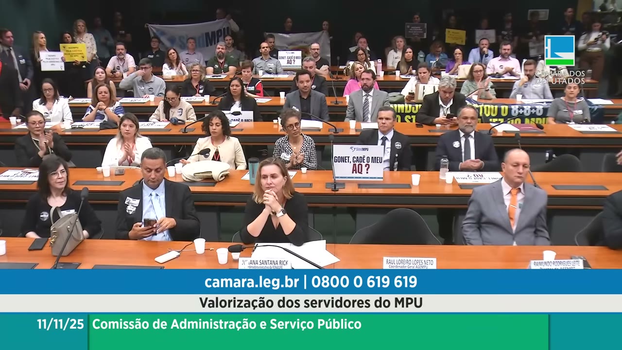 Vídeo do evento em 28:51