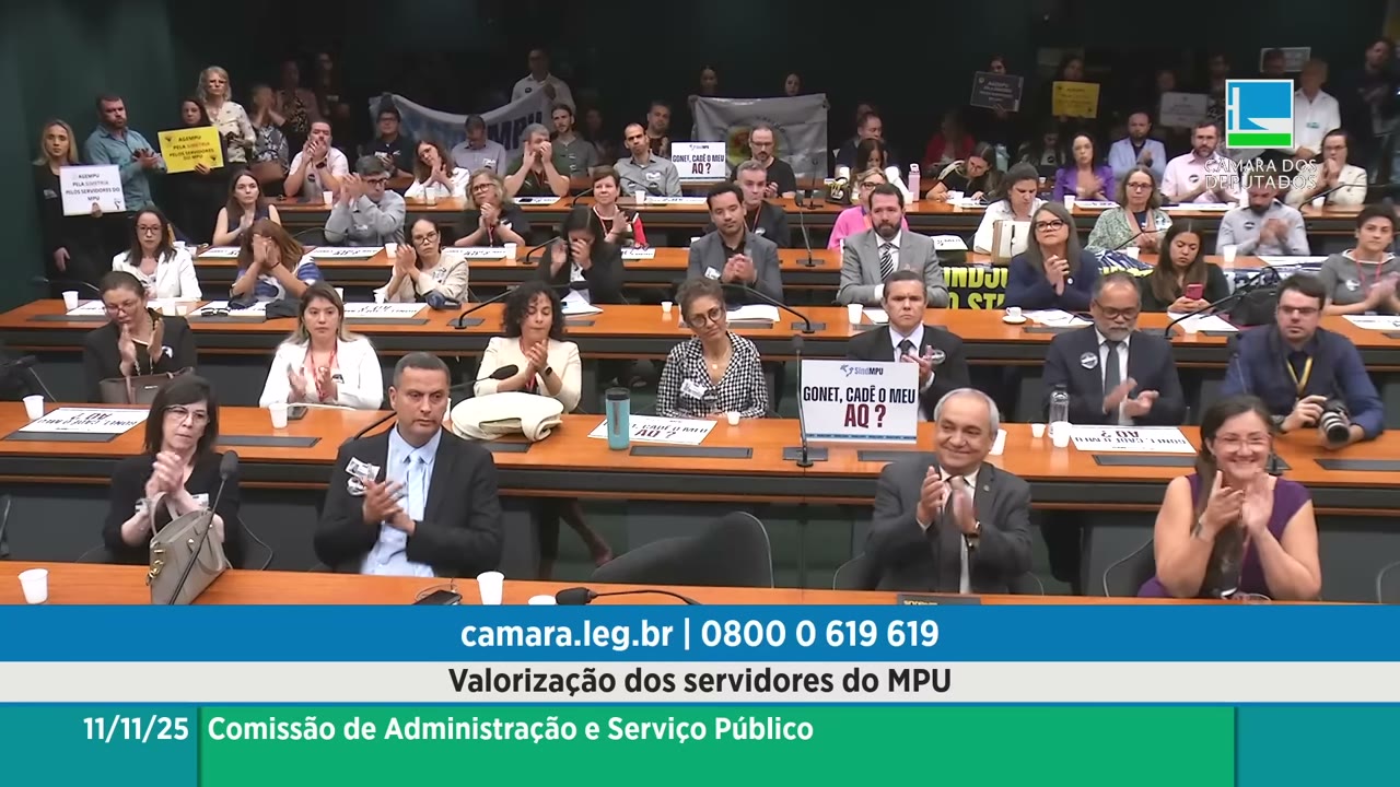 Vídeo do evento em 1:04:26