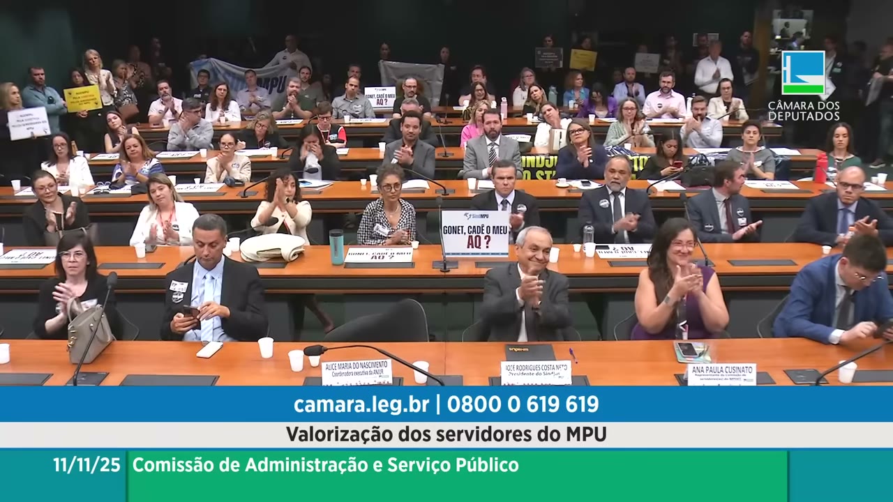 Vídeo do evento em 1:13:20