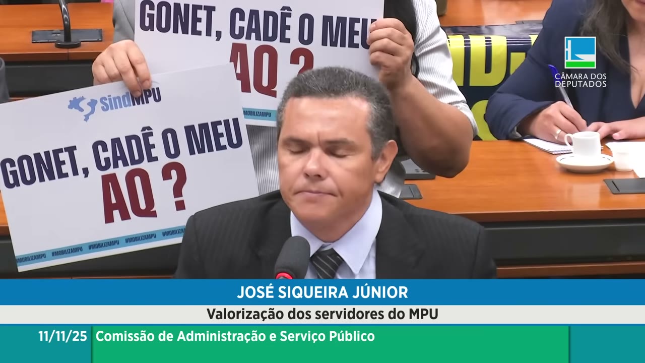 Vídeo do evento em 1:30:56