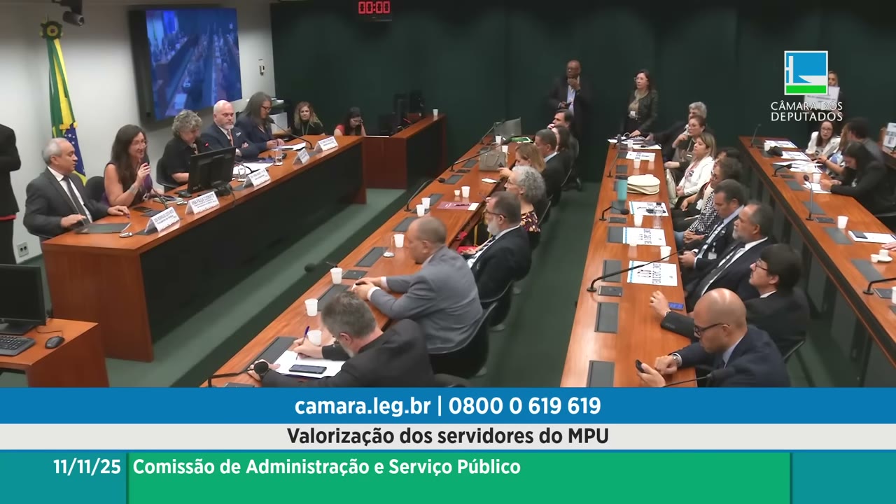 Vídeo do evento em 1:56:34