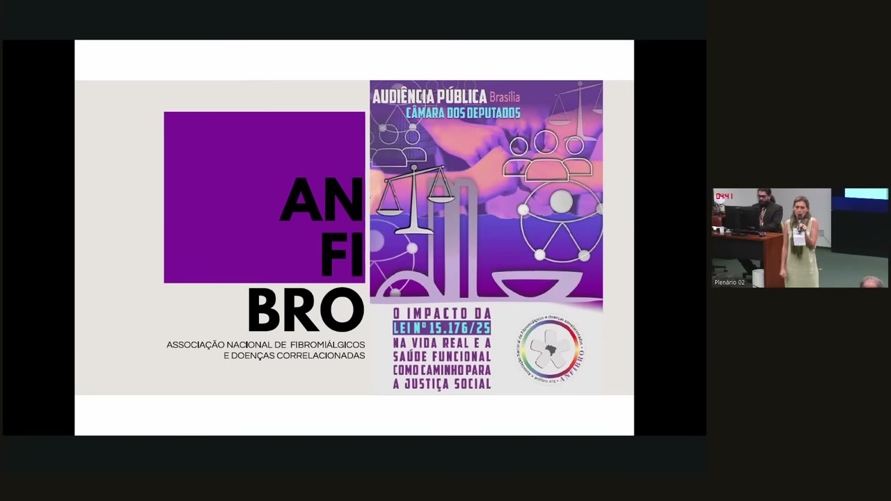 Vídeo do evento em 1:41:54