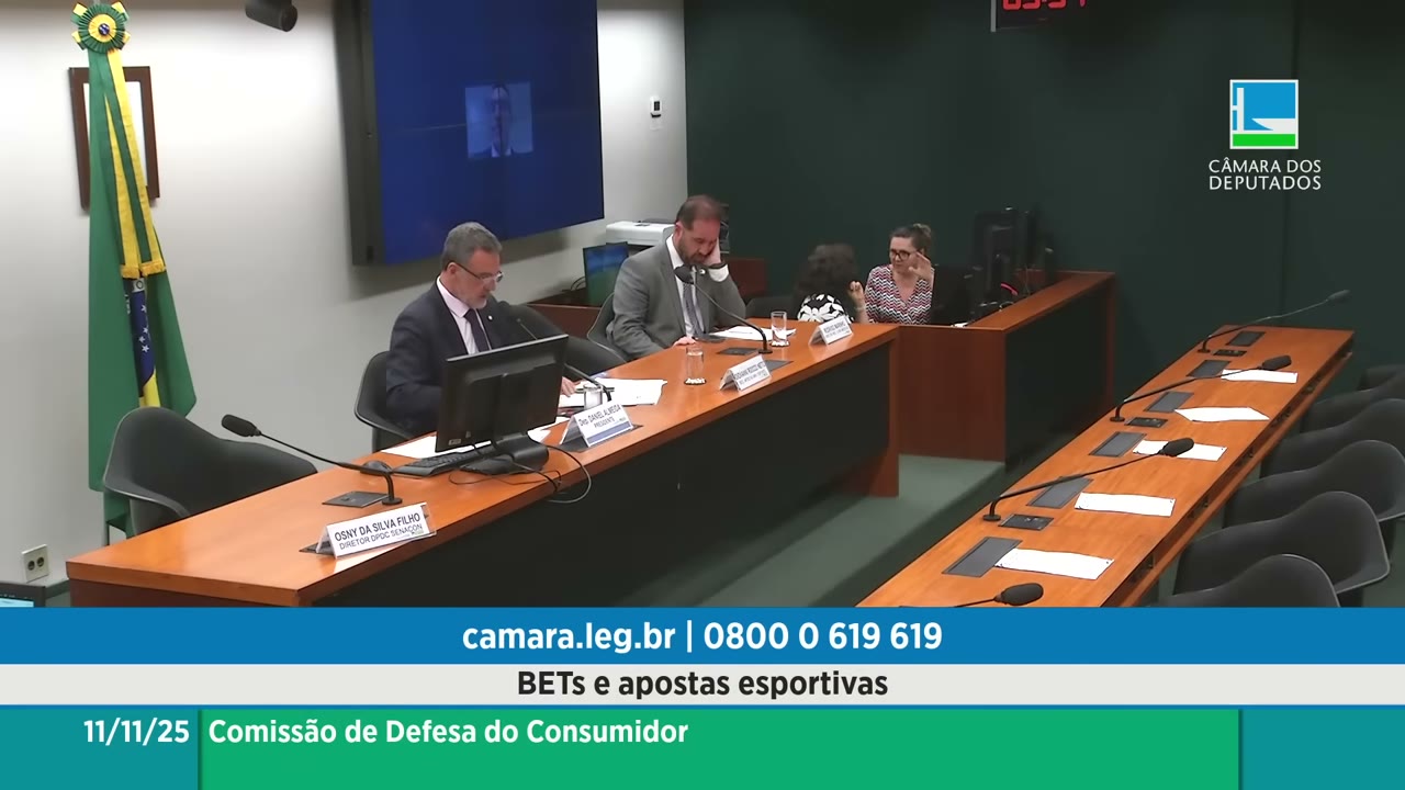Vídeo do evento em 1:36:46