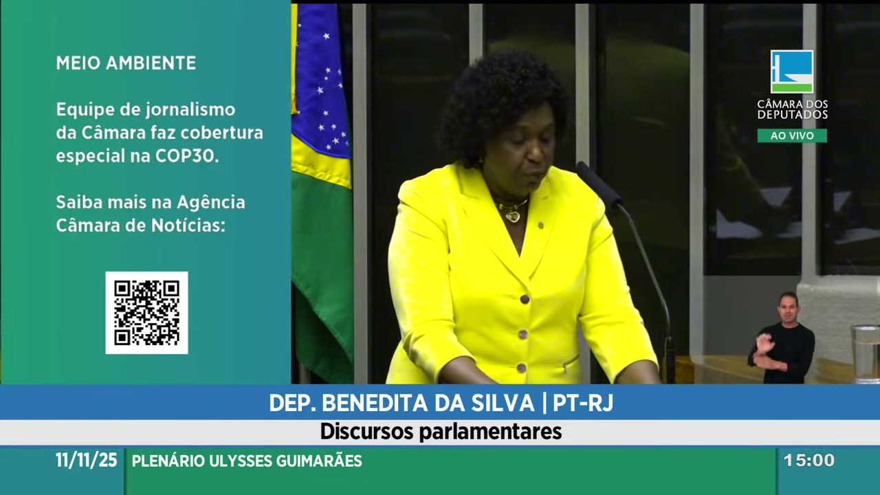 Vídeo do evento em 1:04:57