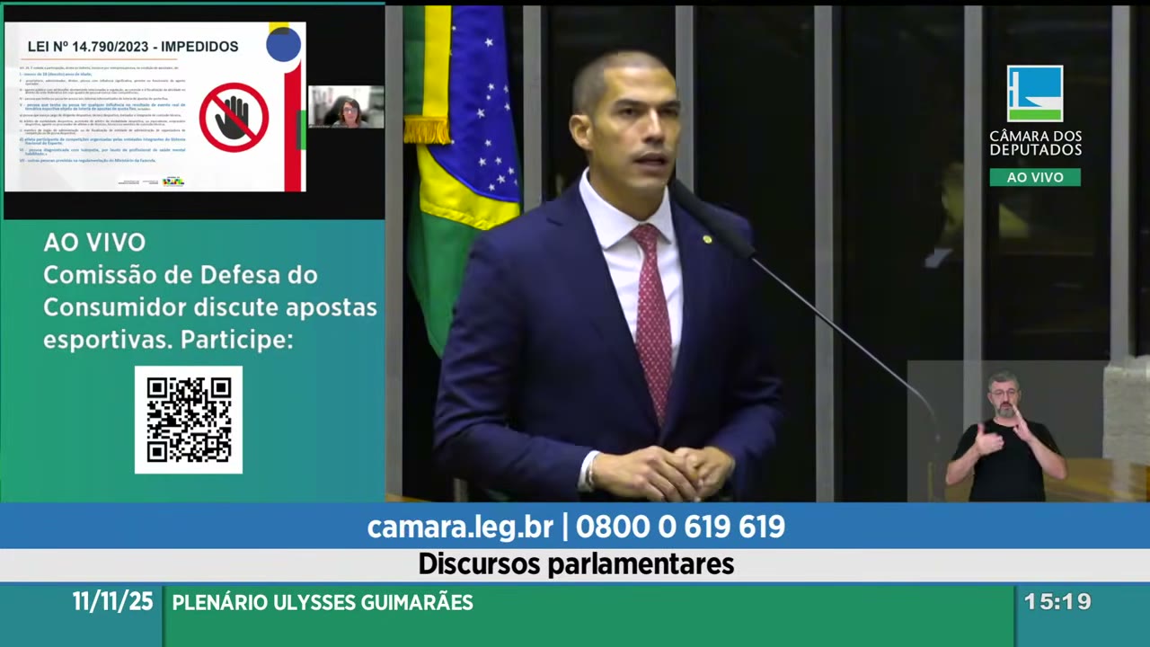 Vídeo do evento em 1:24:23