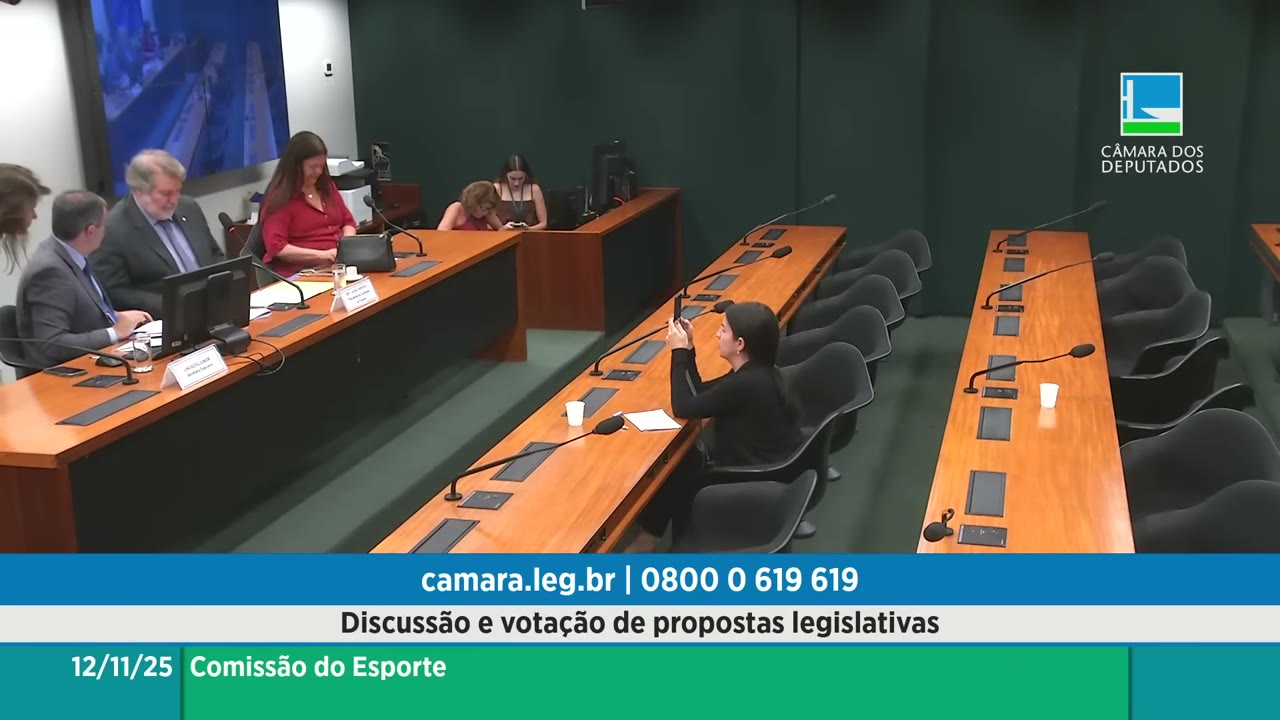 Vídeo do evento em 12:03